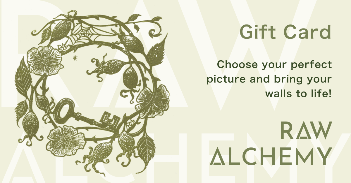 Raw Alchemy Art Print Gift Card