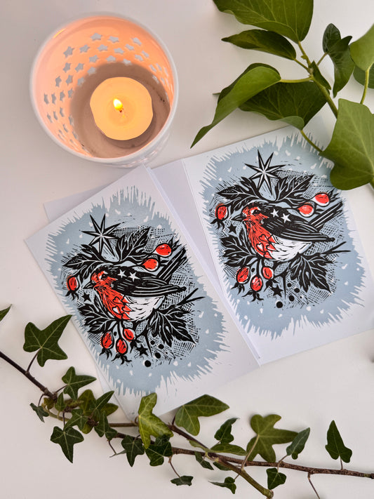 Festive Multiblock Printing, Linoprint Cards - Oct 18th 2026