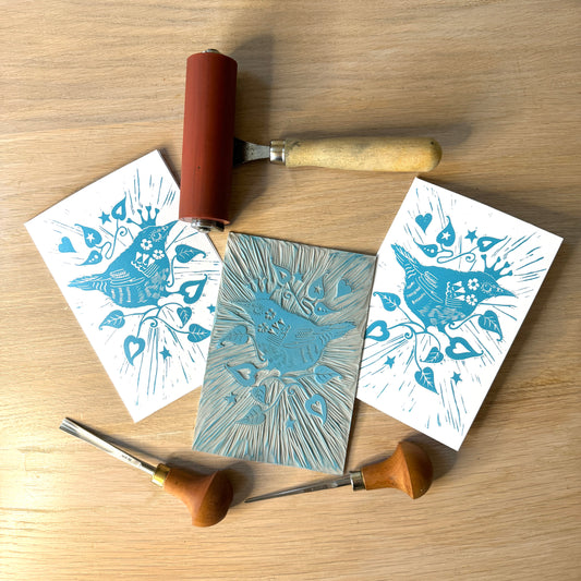 Intro to Relief Printing, Linoprint - June 26th 2026