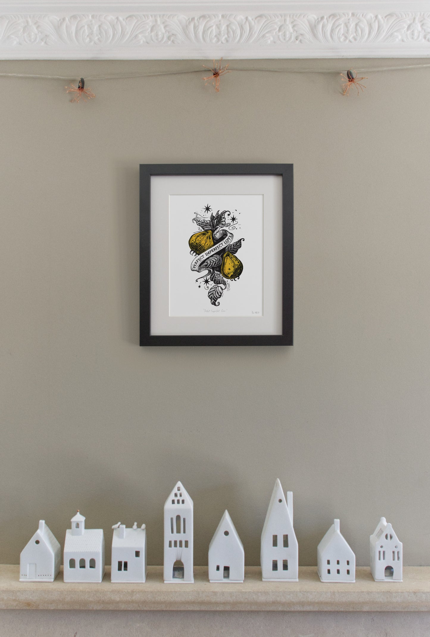 "Perfect Imperfect Love" - Love Series Quince Print