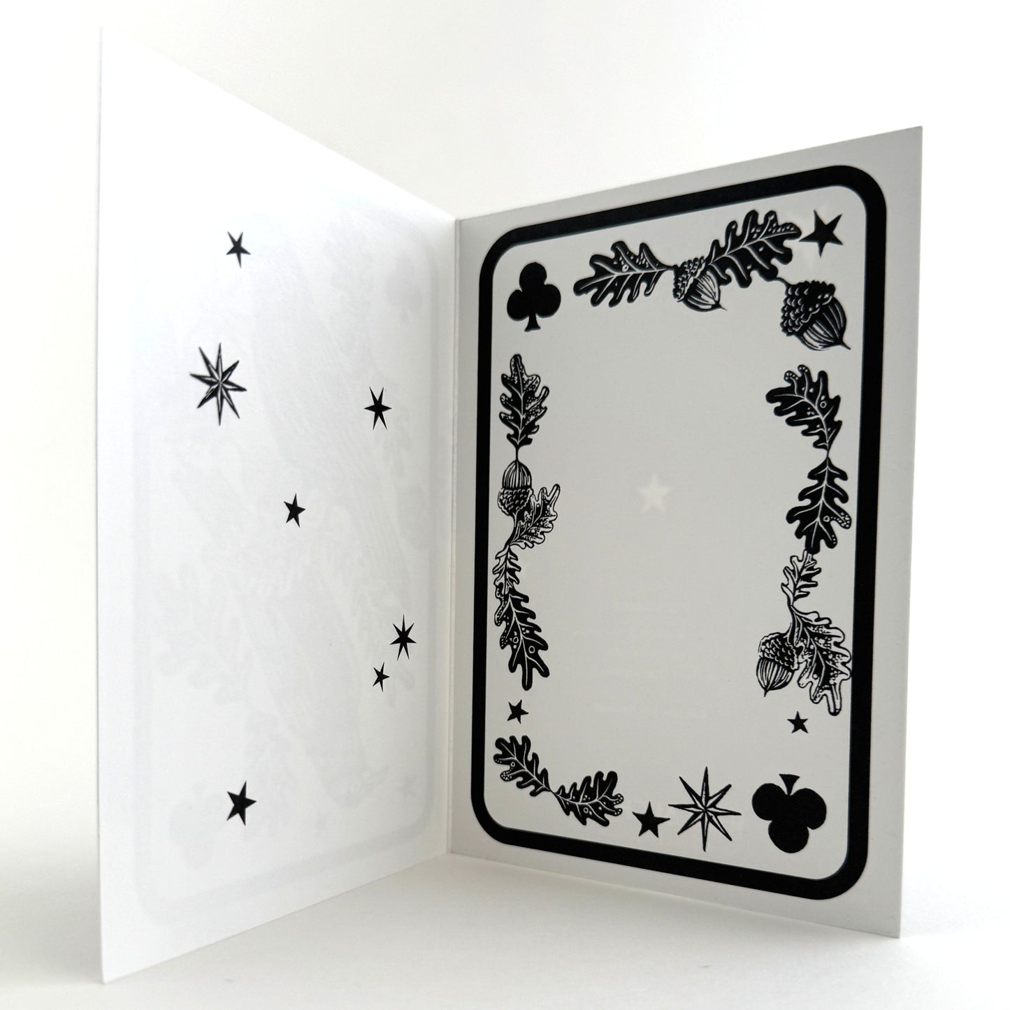 Magpie and Raven - 6 luxury cards. Ideal gift for a stationery or bird lover.