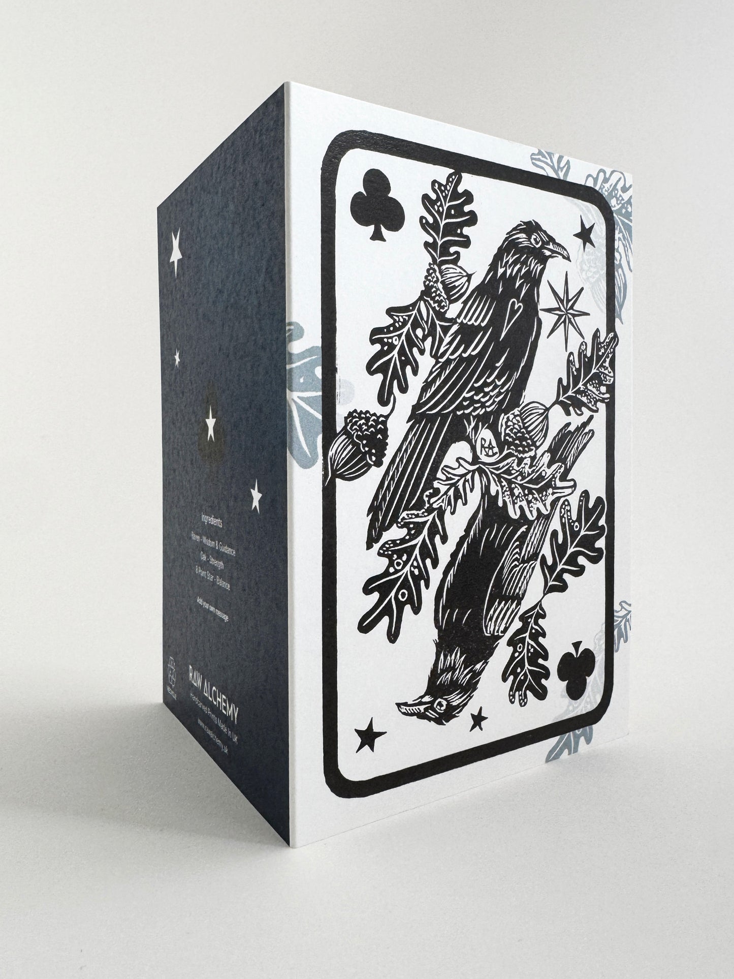 Magpie and Raven - 6 luxury cards. Ideal gift for a stationery or bird lover.