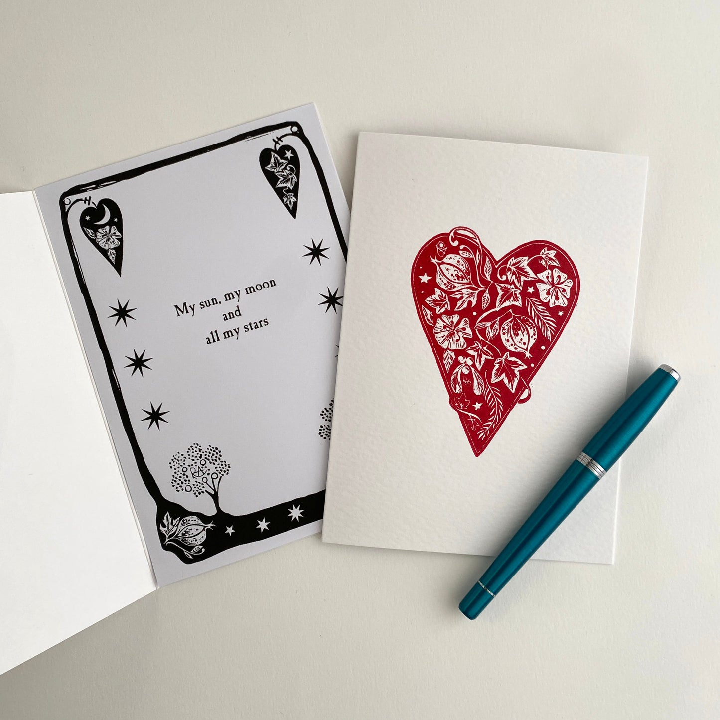 Handmade Valentine Card Keepsake