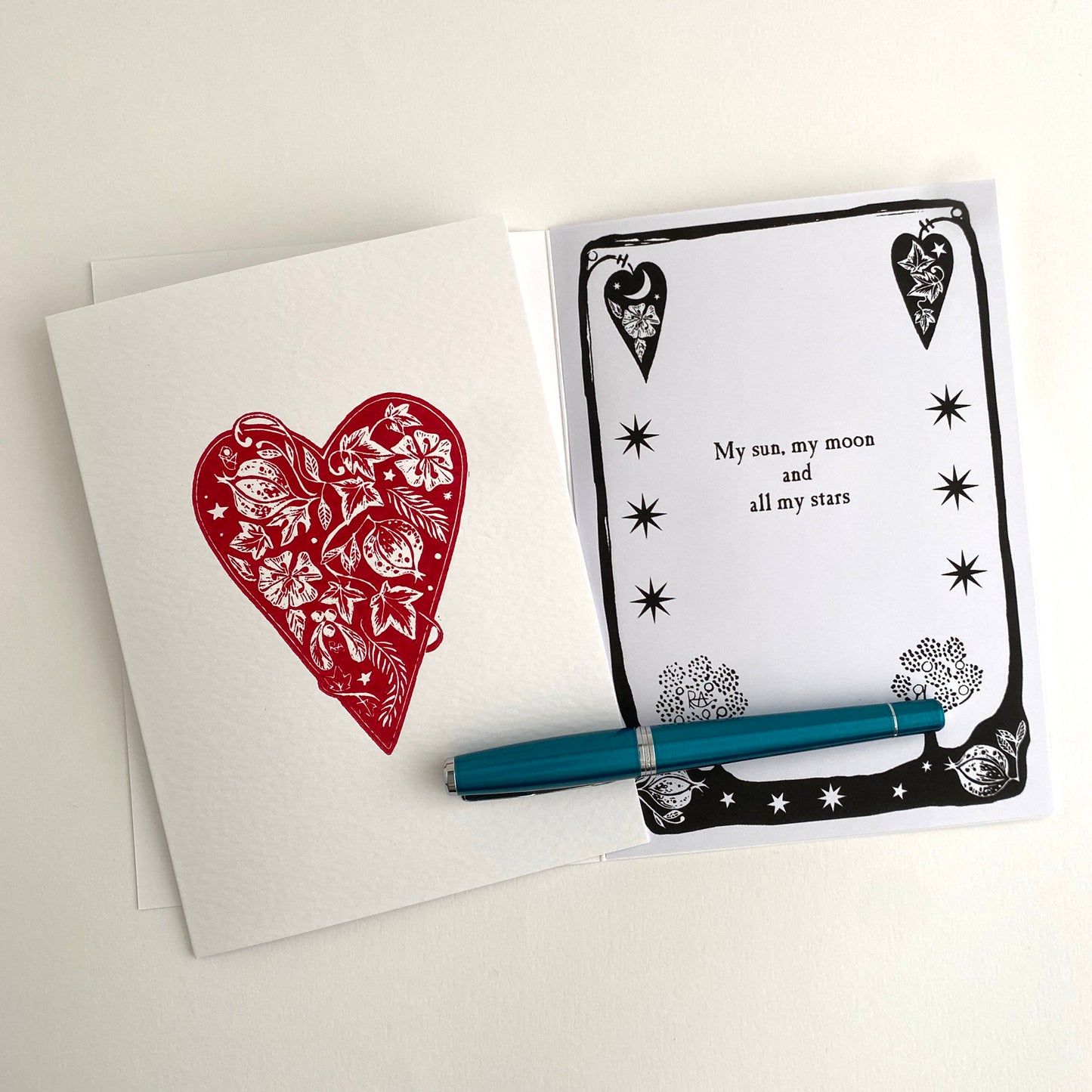 Handmade Valentine Card Keepsake