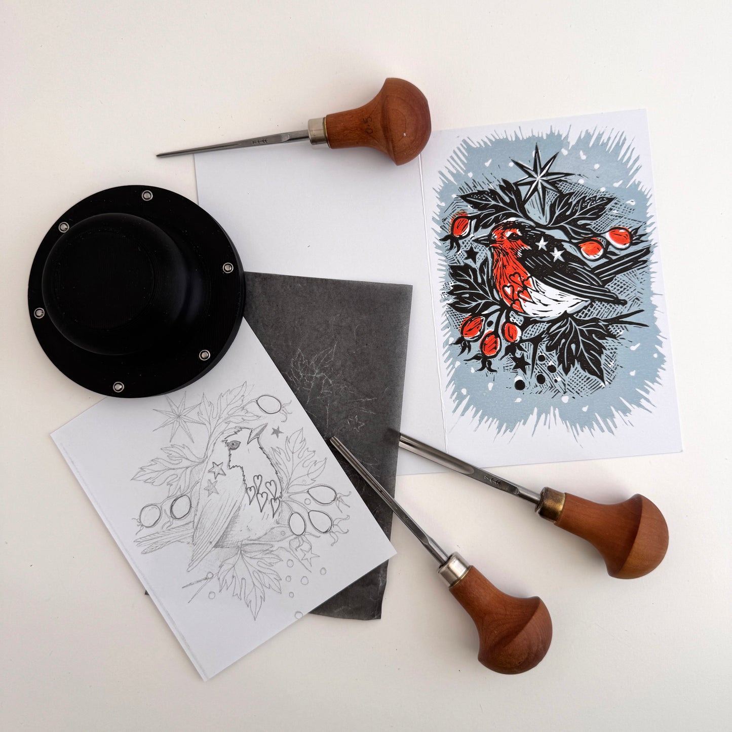Festive Multiblock Printing, Linoprint Cards - Nov 13th 2026